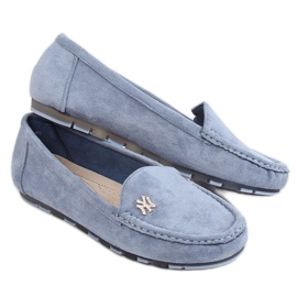 Bleu Mocassins Femme GS13P Bleu Bleu Mocassins Femme GS13P Bleu