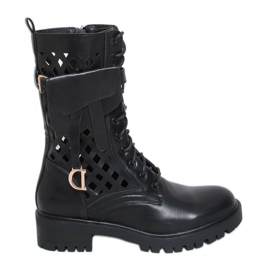 Ouvriers ajourés noirs NC1125P Noir le noir