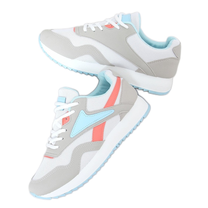 Chaussures de sport multicolores B0-517 Bleu Chaussures de sport multicolores B0-517 Bleu