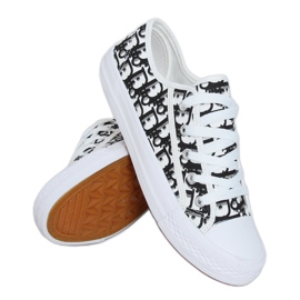 Baskets femme noires XL30P Noir blanc