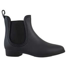 SHELOVET Galoches mates noir