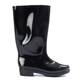 Galoches à haute brillance noir