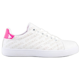 SHELOVET Baskets basses originales blanc