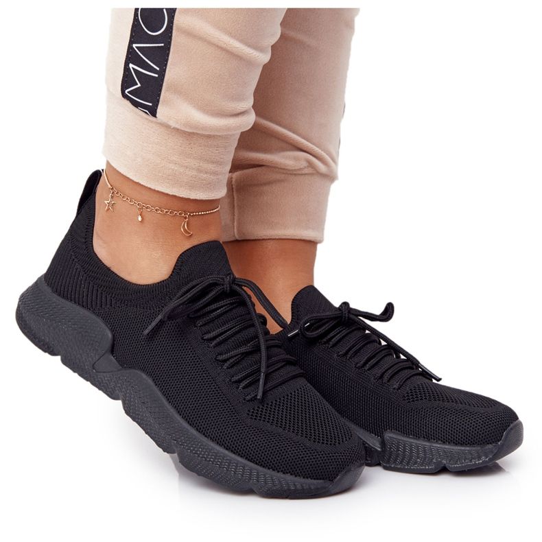 Chaussures de sport pour femmes Slip-on Big Star DD274579 Noir le noir