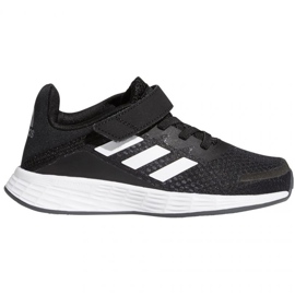 Chaussures Adidas Duramo Sl C Jr FX7314 blanc noir