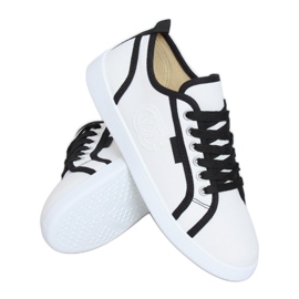 Baskets blanches NB385P Blanc le noir