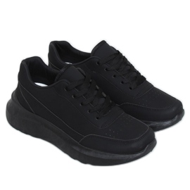 Chaussures de sport femme noires LA131 Noir