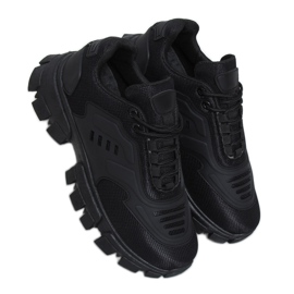Noir LA155P Chaussures de sport noires