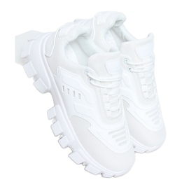 Blanc LA155P Chaussures de sport blanches Blanc LA155P Chaussures de sport blanches