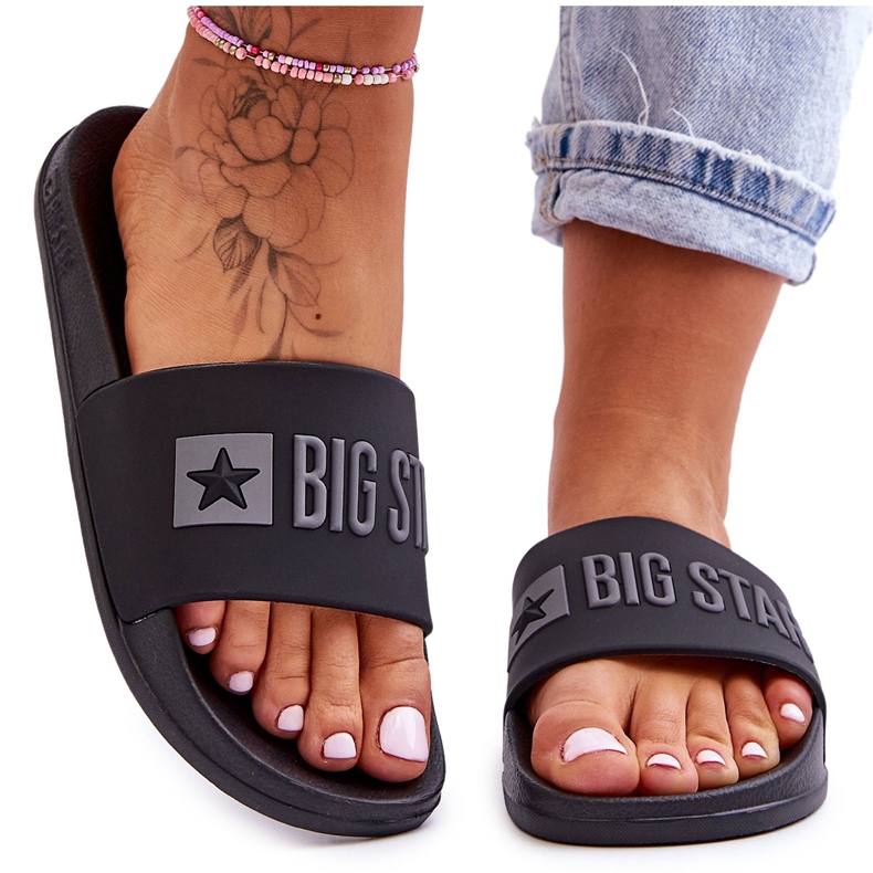 Chaussons Femme Big Star FF274A200 Noir incolore