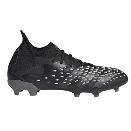 Chaussures de foot Adidas Predator Freak.1 Fg Junior FY1027 noir noir