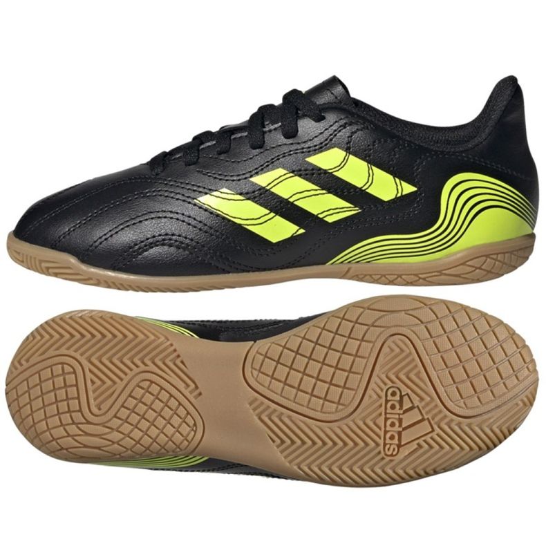 Chaussures de football Adidas Copa Sence.4 In Jr FX1973 le noir le noir Chaussures de football Adidas Copa Sence.4 In Jr FX1973 le noir le noir