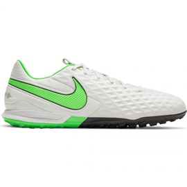 Chaussures de foot Nike Legend 8 Pro Tf M AT6136 030 blanc blanc
