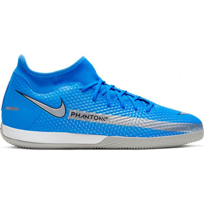 Chaussure de football Nike Phantom Gt Academy Df Ic Jr CW6693 400 bleu bleu