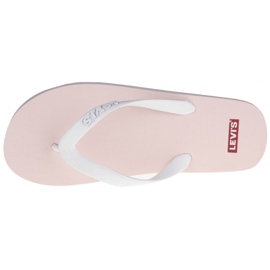 Tongs Levi's Dixon 2.0 229817-753-81 blanc rose