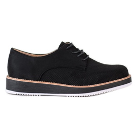 Renda Chaussures classiques sur la plate-forme le noir