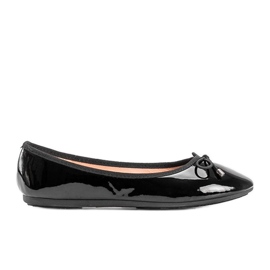 Ballerines laquées noires DY-01Y le noir