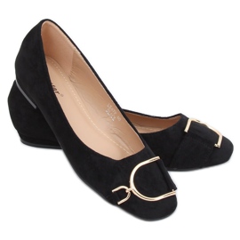 Ballerines élégantes noires pour femmes LK47P Noir