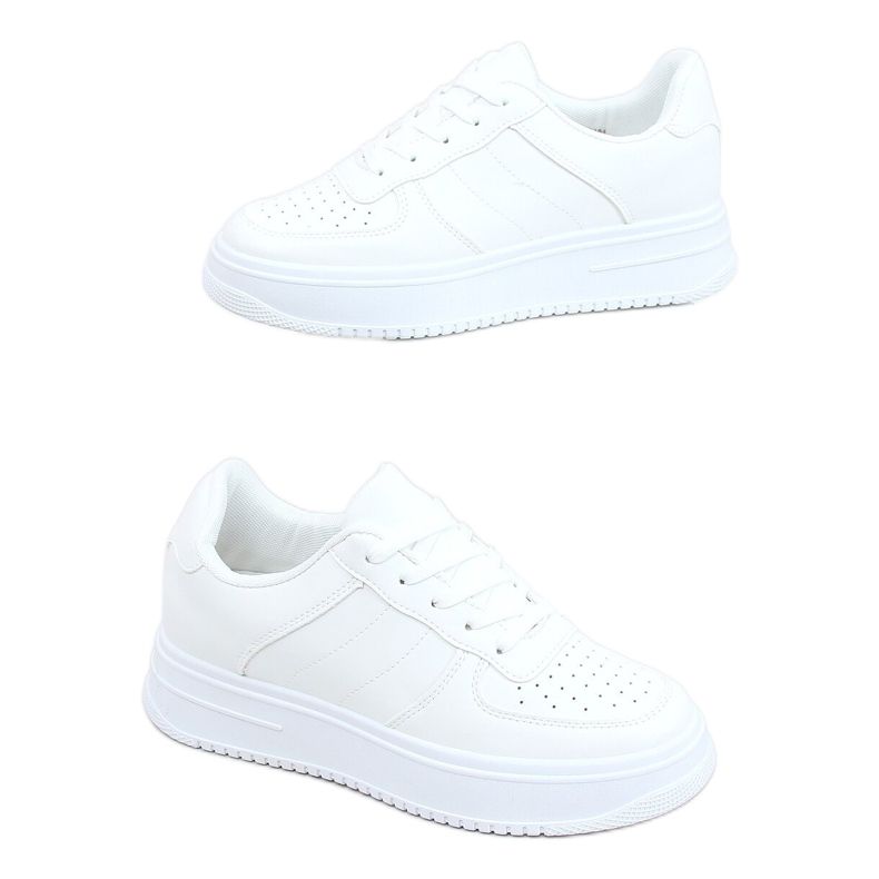 Chaussures de sport pour femmes blanches G191 Blanc