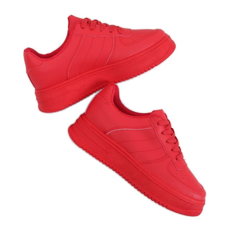Red G191 Chaussures de sport femme rouges Red G191 Chaussures de sport femme rouges