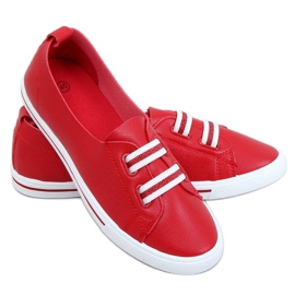 Baskets femme rouges 6283 Rouge