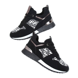 Noir AB835 Chaussures de sport noires