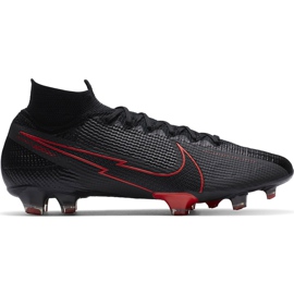 Chaussure de football Nike Mercurial Superfly 7 Elite Fg AQ4174 060 le noir le noir
