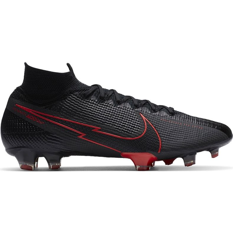 Chaussure de football Nike Mercurial Superfly 7 Elite Fg AQ4174 060 le noir le noir