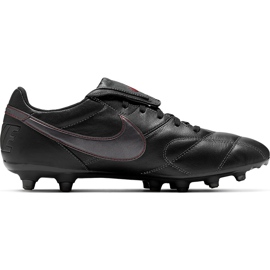 Chaussures de football Nike The Premier Ii Fg 917 803 061 le noir le noir