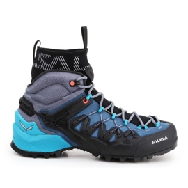 Chaussures de trekking Salewa Ws Wildfire Edge Mid Gtx W 61351-8975 bleu Chaussures de trekking Salewa Ws Wildfire Edge Mid Gtx W 61351-8975 bleu