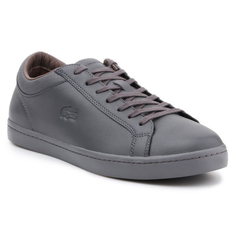 Lacoste Straightset 4 Srm Cuir Gris M 30SRM4015