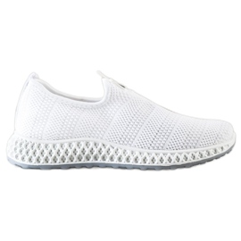 SHELOVET Slipons Ajourés Printemps blanc