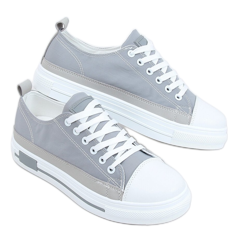 Baskets femme grises LA173P Gris Baskets femme grises LA173P Gris
