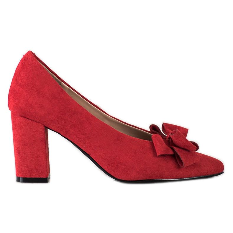 Escarpins rouges à nœud Vinceza Escarpins rouges à nœud Vinceza
