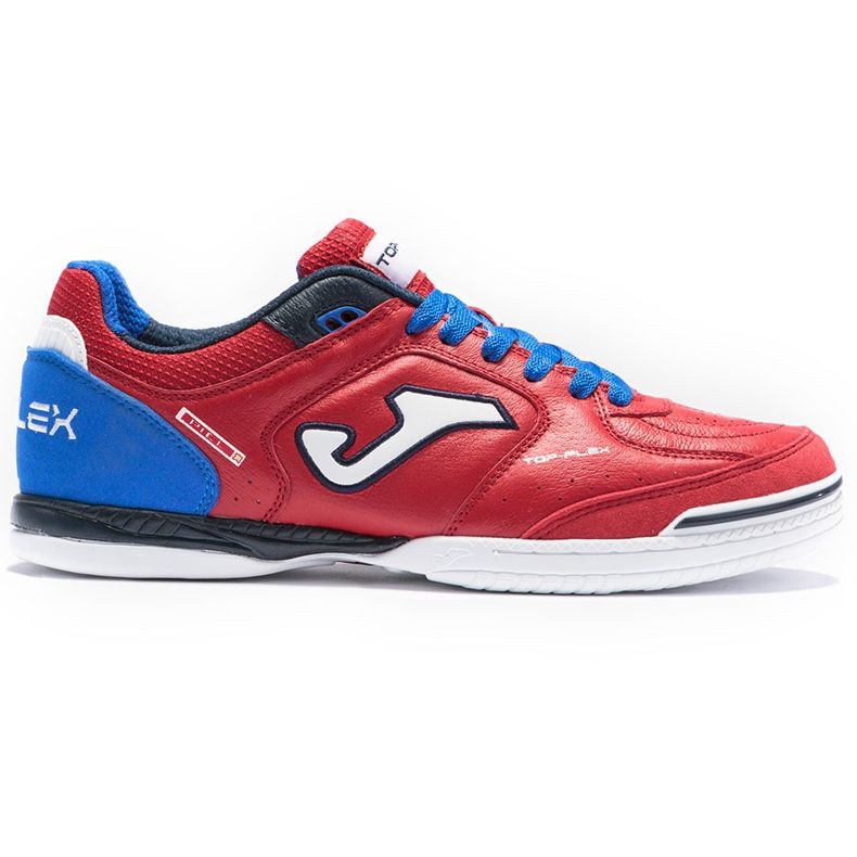 Chaussures de football Joma Top Flex 2106 En sala rouge et bleu