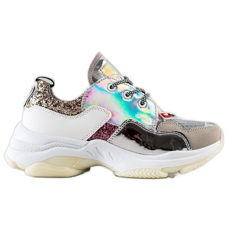 SHELOVET Baskets colorées Sport Fashion multicolore