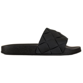 Seastar Pantoufles En Caoutchouc Confortables le noir