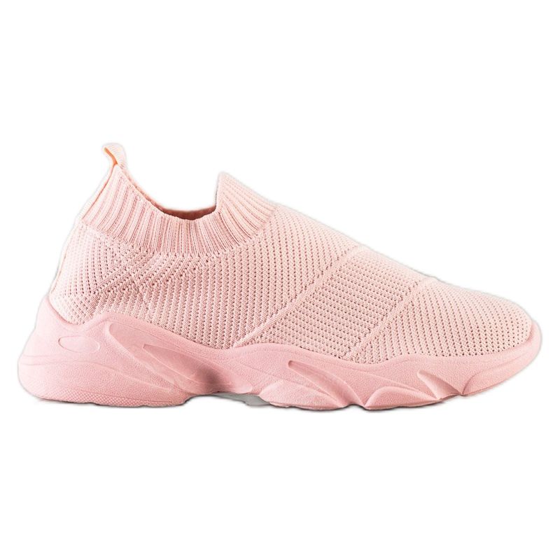 SHELOVET Chaussures à enfiler confortables rose SHELOVET Chaussures à enfiler confortables rose