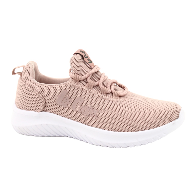 Chaussures de sport pour femmes rose poudré Lee Cooper LCW-21-32-0273L