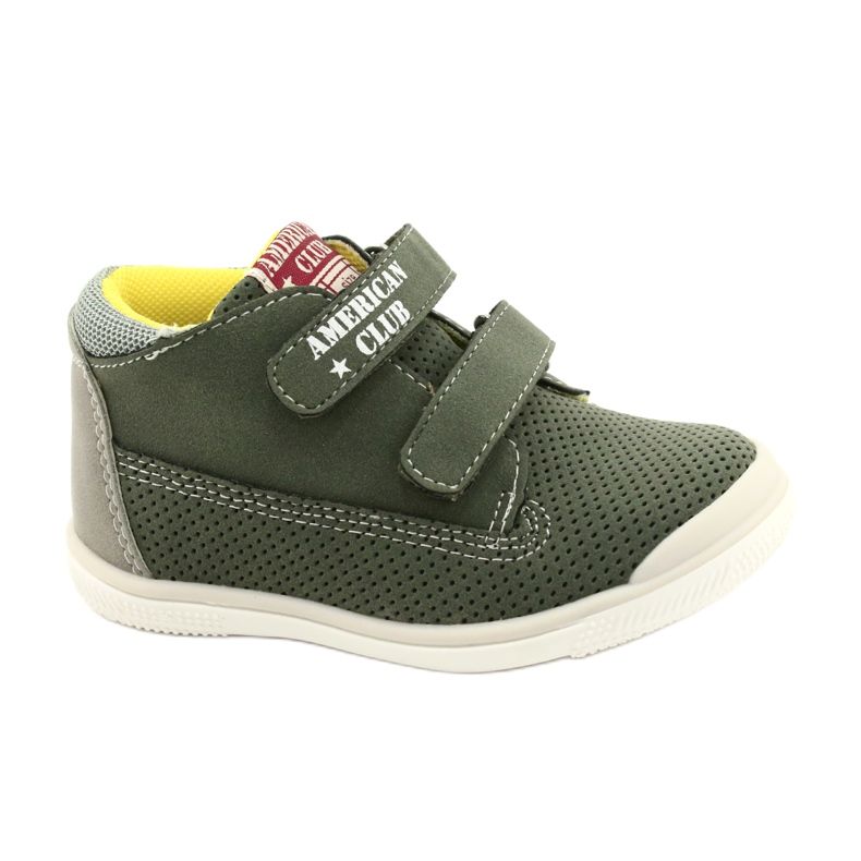 American Club Chaussures De Sport Avec Velcro GC12 Vert