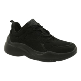 American Club Chaussures de sport noires sur semelle EVA WT39 le noir