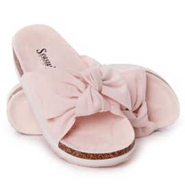 PS1 Pantoufles Sur La Plateforme Beige So Comfy PS1 Pantoufles Sur La Plateforme Beige So Comfy
