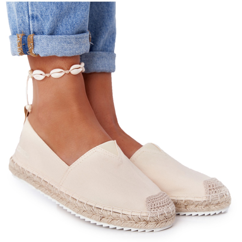 Espadrilles Sur Semelle Tressée Big Star HH274501 Beige Espadrilles Sur Semelle Tressée Big Star HH274501 Beige