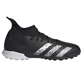 Chaussures de foot Adidas Predator Freak.3 Tf Junior FY1039 noir noir
