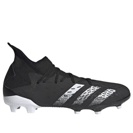 Chaussures de foot Adidas Predator Freak.3 Fg FY1030 noir noir