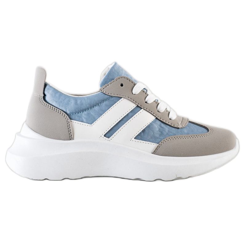 SHELOVET Chaussures de sport sur la plate-forme multicolore