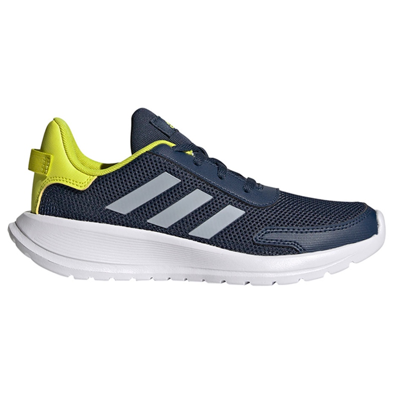 Adidas Tensaur Run K chaussures pour enfants bleu FY7286 bleu marin jaune