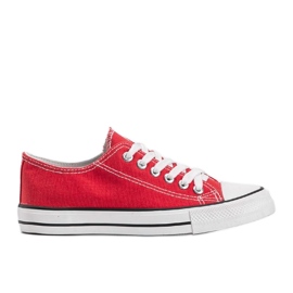 Baskets basses classiques rouges Destini