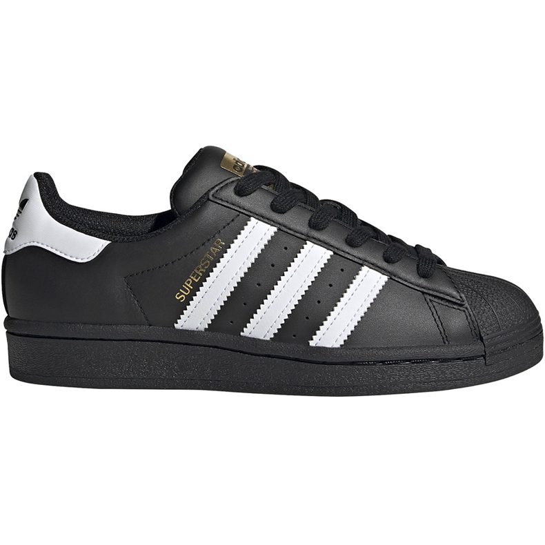 Adidas Superstar J chaussures pour enfants noir EF5398 le noir Adidas Superstar J chaussures pour enfants noir EF5398 le noir