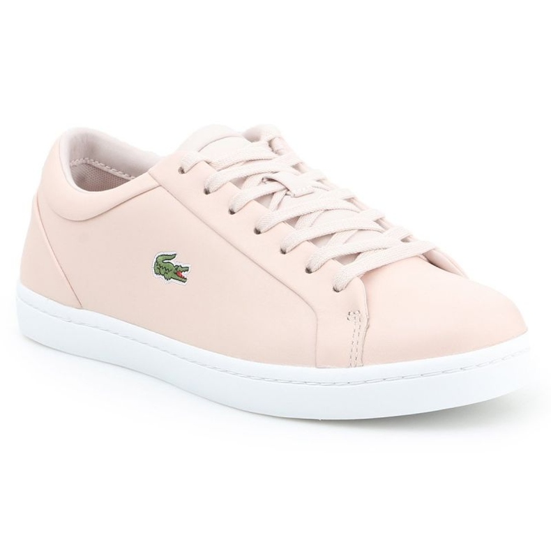 Chaussures lifestyle Lacoste Straightset Lace 317 3 Caw W 7-34CAW006015J beige